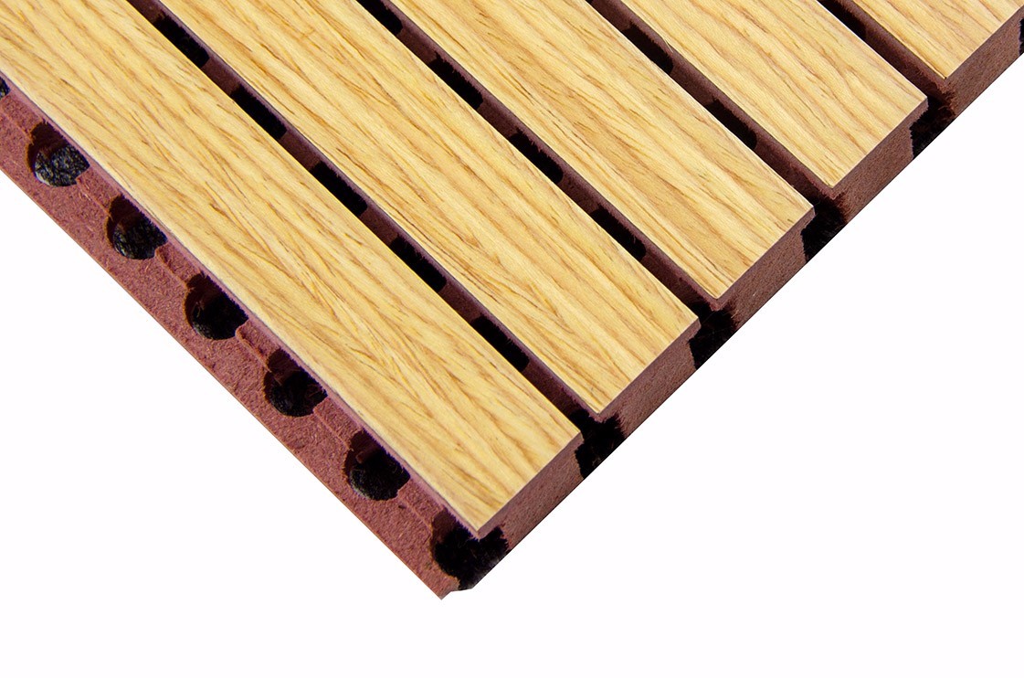 Grooved Wooden Acoustic Panels
