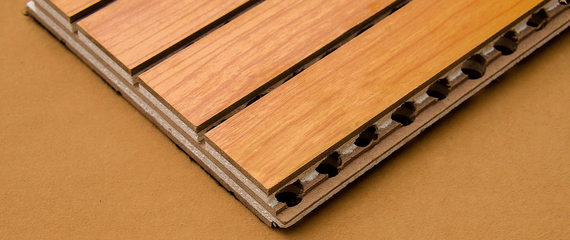 Grooved Wooden Acoustic Panels - Image 3
