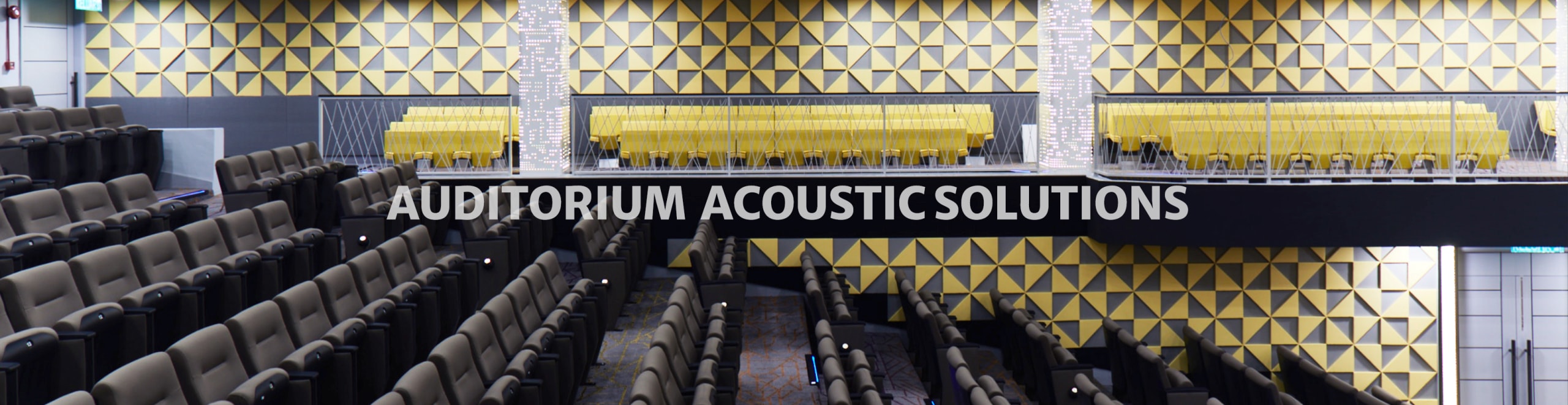 auditorium acoustic solutions