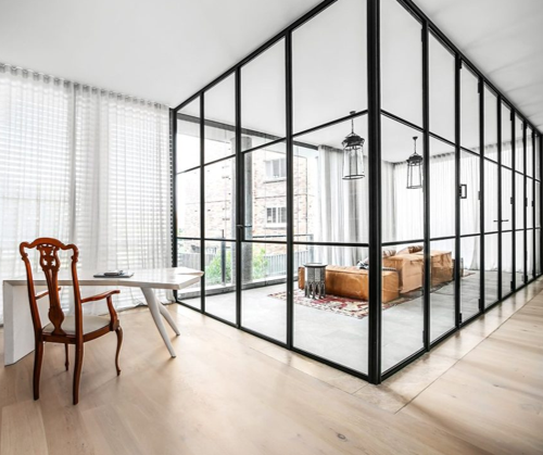 Framed Glass Partition - Image 5