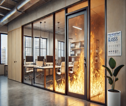 Fire Rated Glass Partition