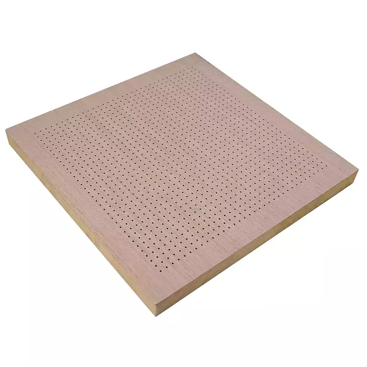 Micropore wood sound-absorbing board