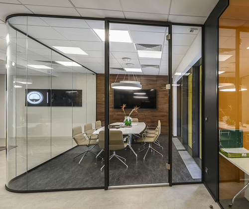 Curved Glass Partition - Image 5