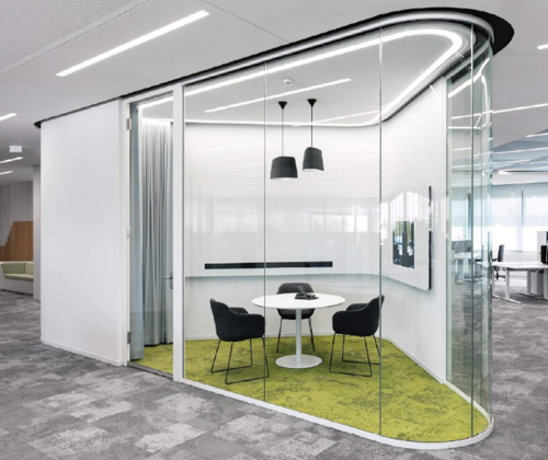Curved Glass Partition - Image 3