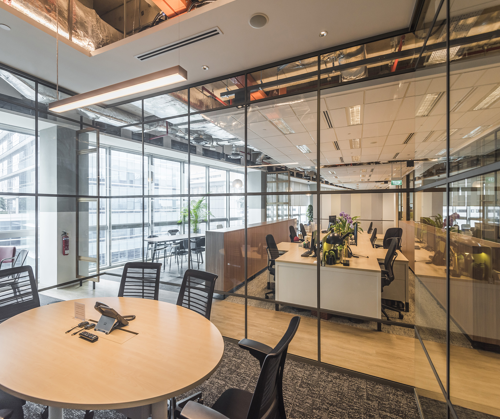 Framed Glass Partition - Image 3