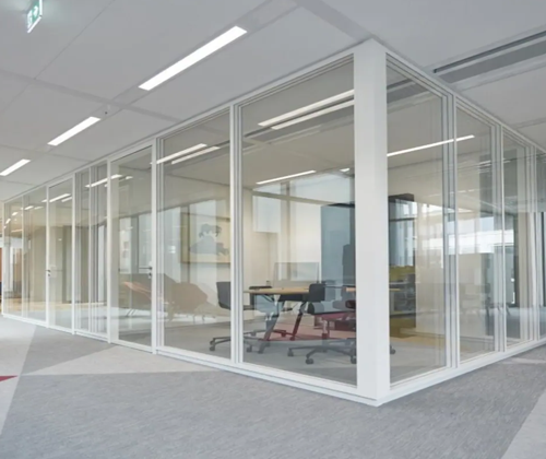 Framed Glass Partition - Image 2