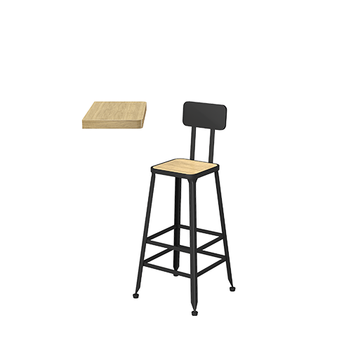 Desk + Barstool