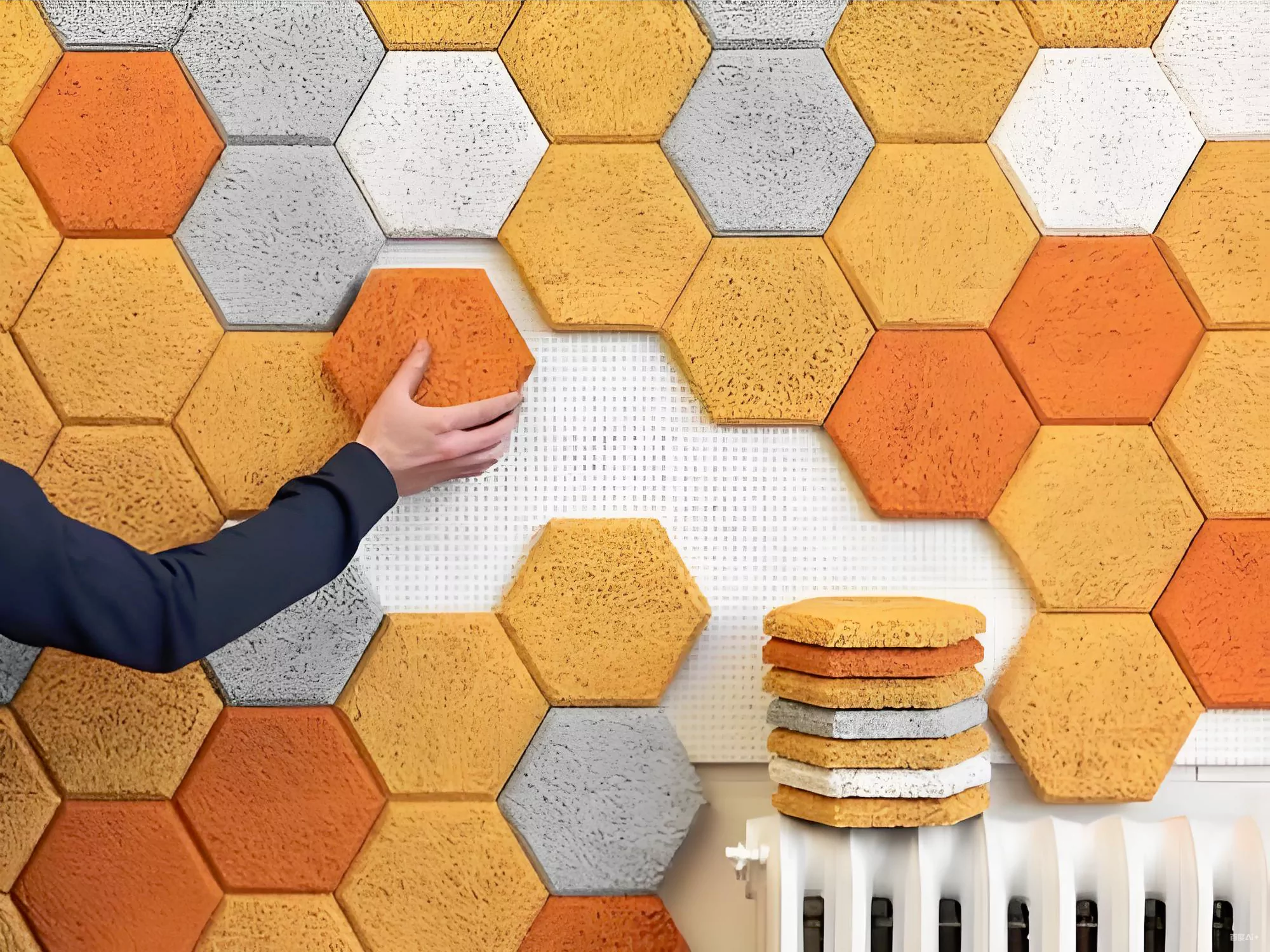 hexagon wall panels - Image 2