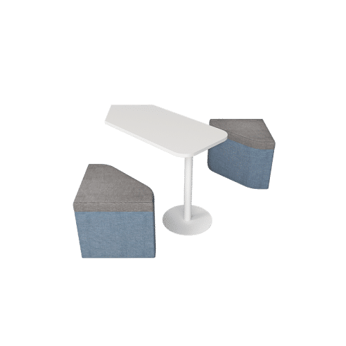 Desk + Sofe Stool