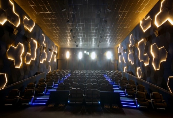cinema acoustic design case display