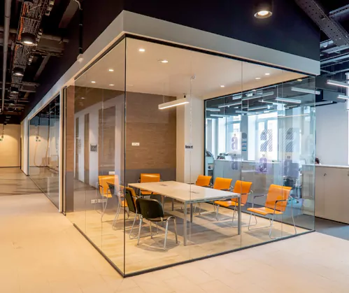 Glass Partition