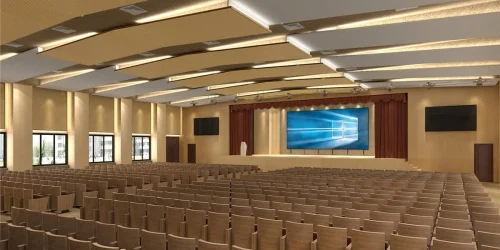 decorative grooved acoustic panels