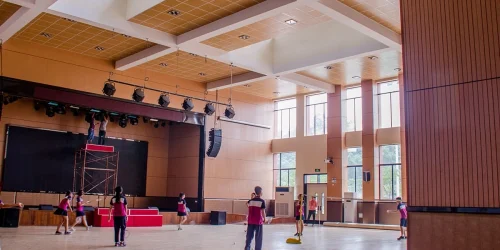 acoustic solutions project case - Beijing Foreign Studies School Stadium